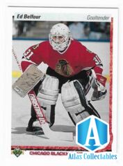 1990-91 Upper Deck #55 Ed Belfour RC Rookie Blackhawks